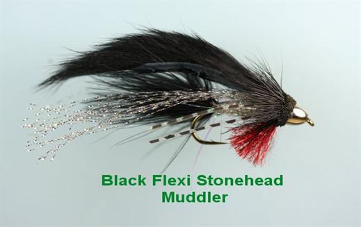 Black Flexi Stonehead Muddler