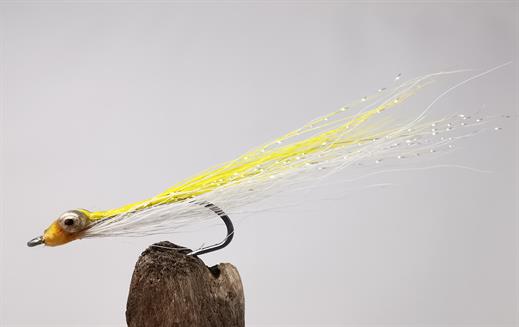 Yellow and White Clouser