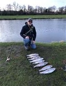 7 casts 6 fish plus 2 for luck