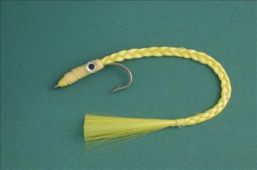 Braided Yellow Cuda Fly