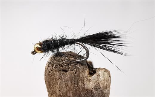 GH Hare's Ear Black Fly - Fishing Flies with Fish4Flies UK
