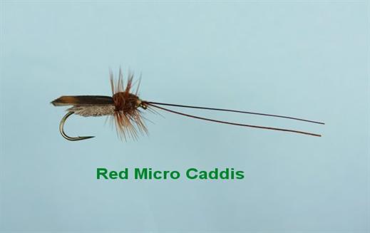 Red Micro Caddis
