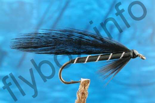 Black Lure Fly - Fishing Flies with Fish4Flies UK