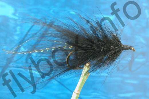 Hairy Black Woolly Bugger