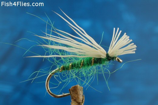 Elk Hair Emerger Green