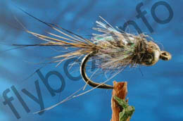 Tungsten Pearly Dark Hare's Ear Nymph