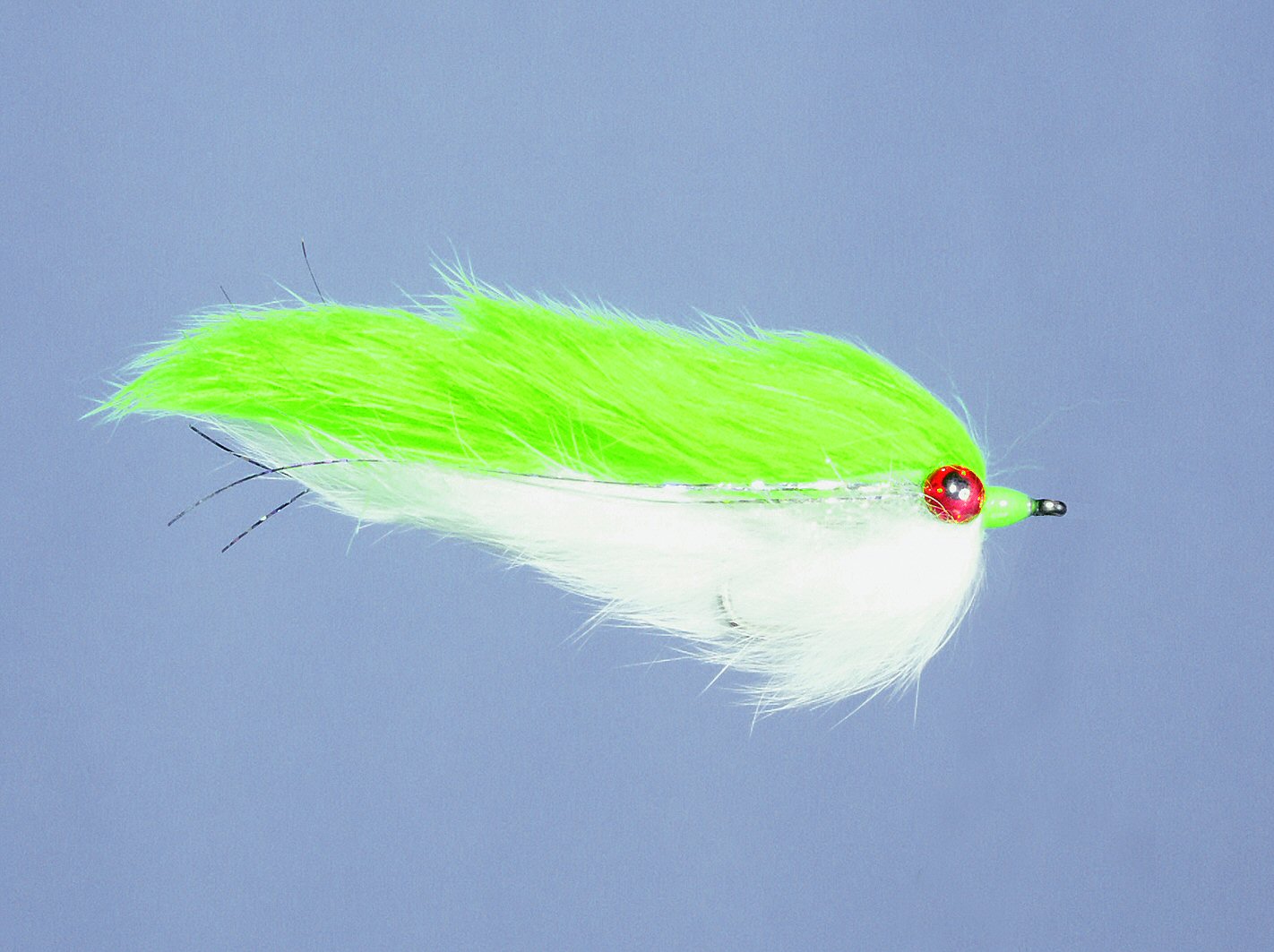Double Bunny Chartreuse n White