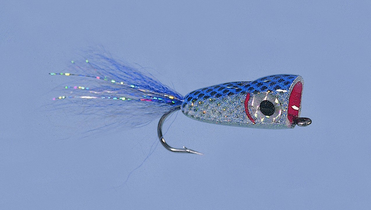 Bubble Head Blue and Silver