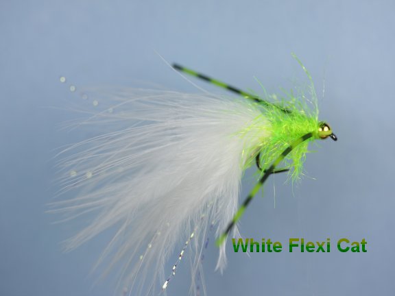 Flexi White Cat
