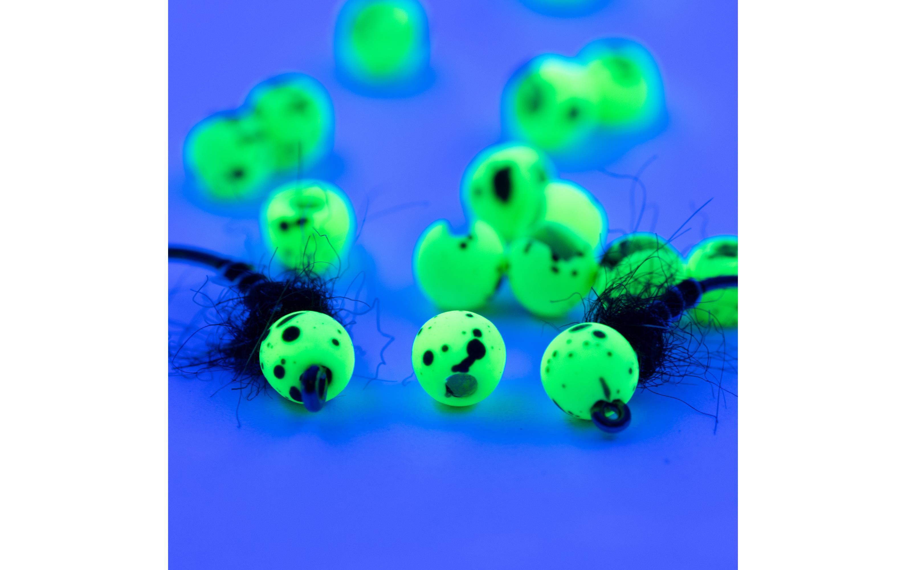 Lightning Bug Speckled Round  Stone