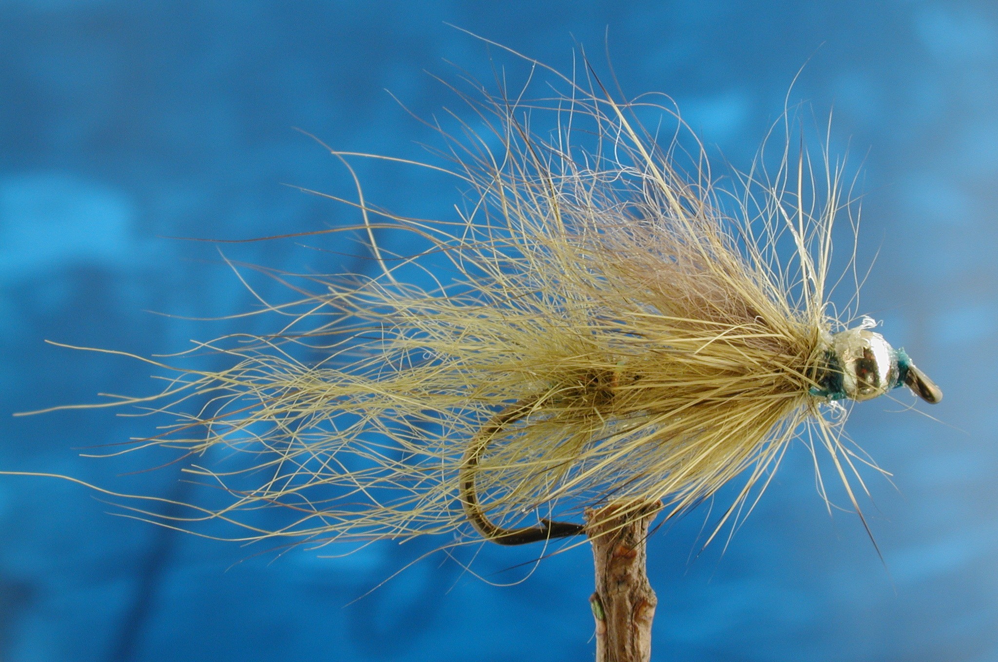 Goldhead Hairy Olive Damsel Nymph