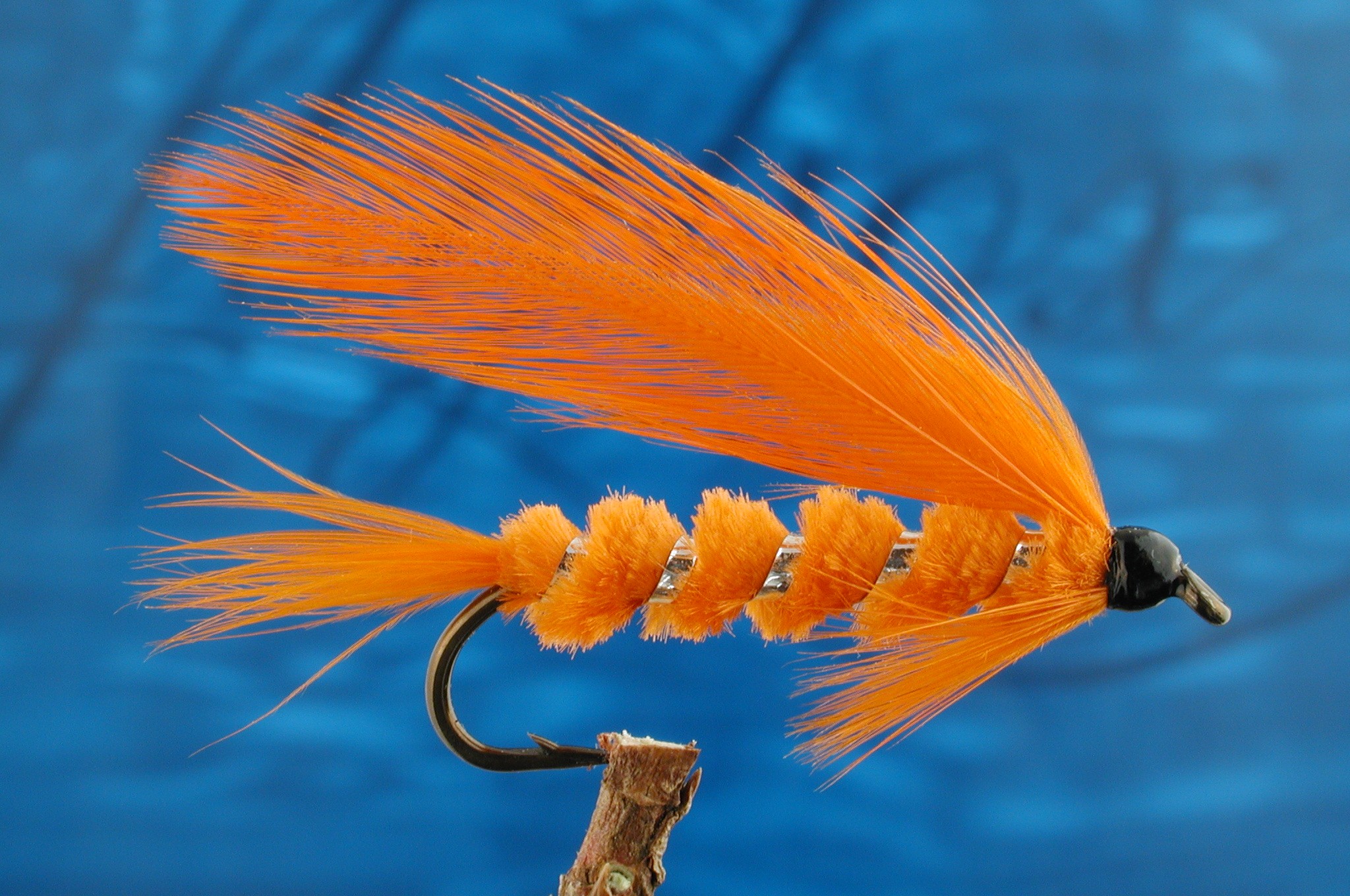 Orange Chenille