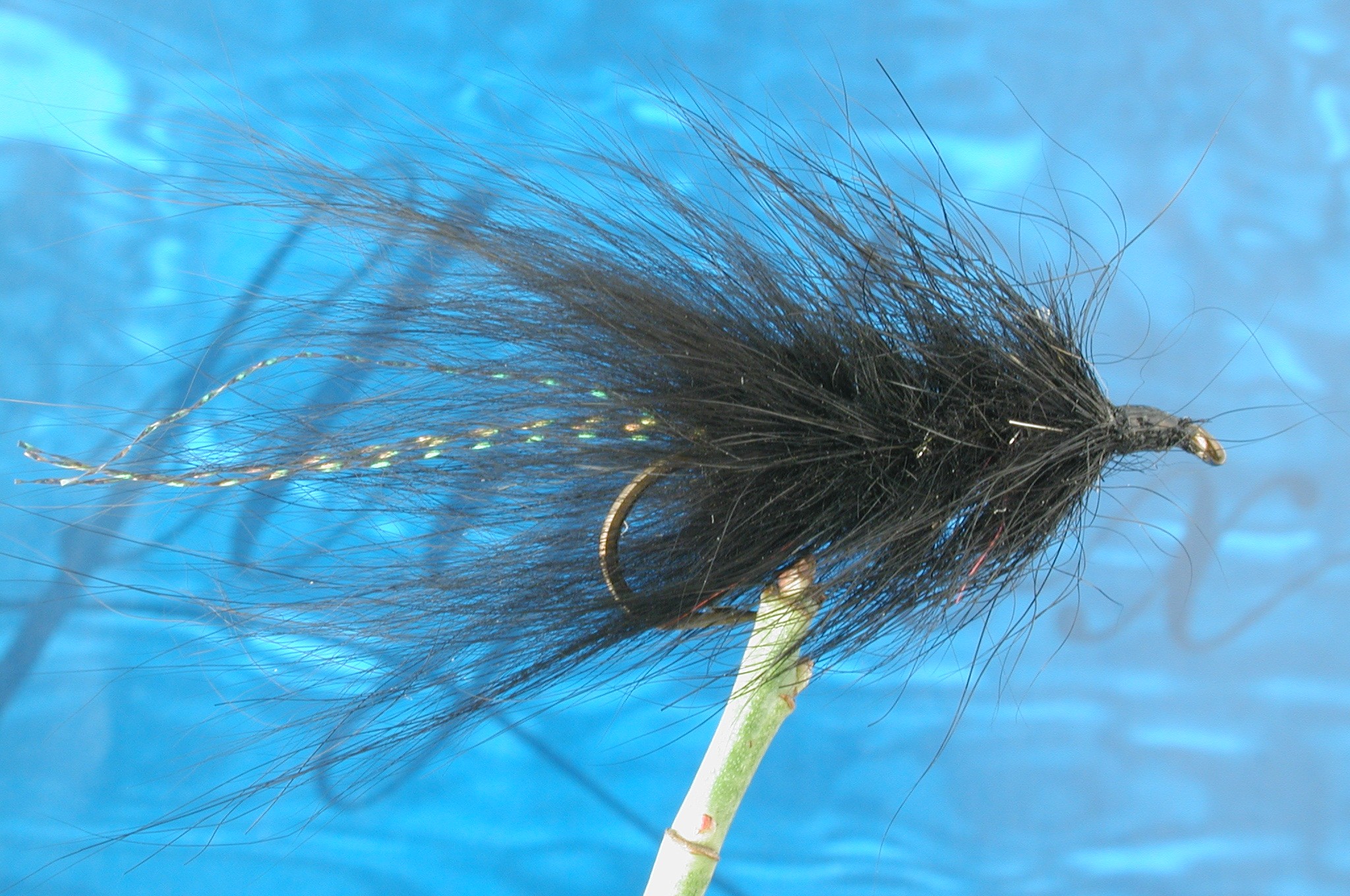 Hairy Black Woolly Bugger